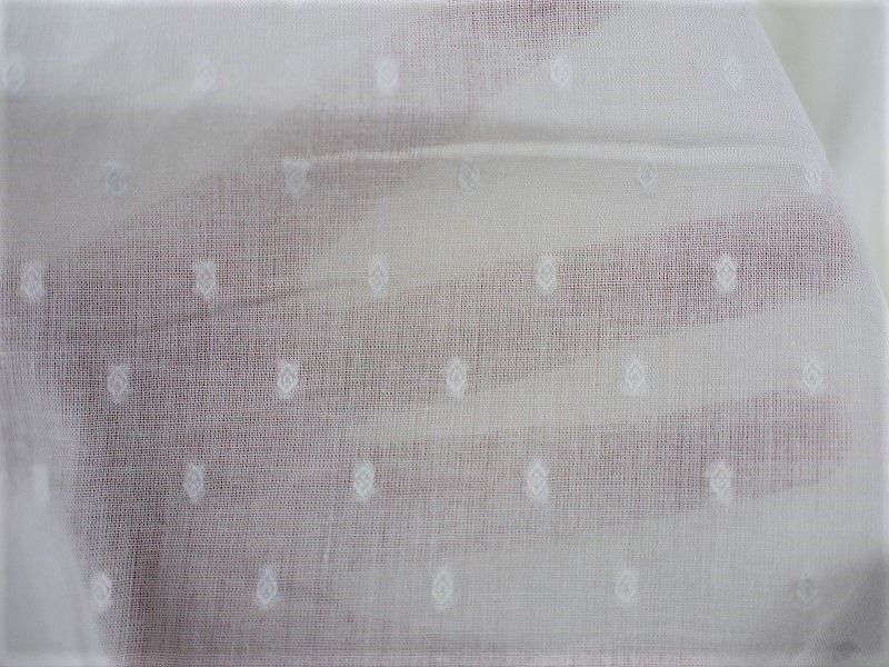 Tissu Coton (Uni) TW510-1 Blanc