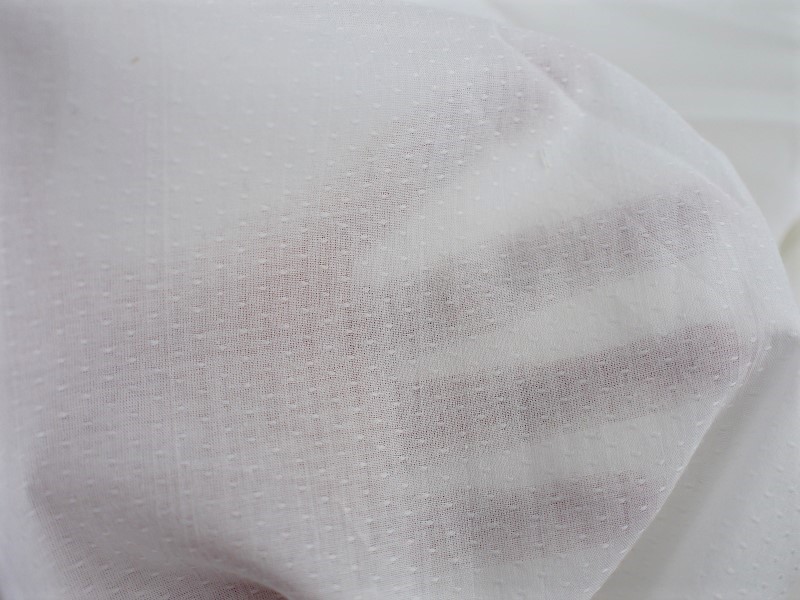Tissu Coton (Uni) TW509-2 Blanc
